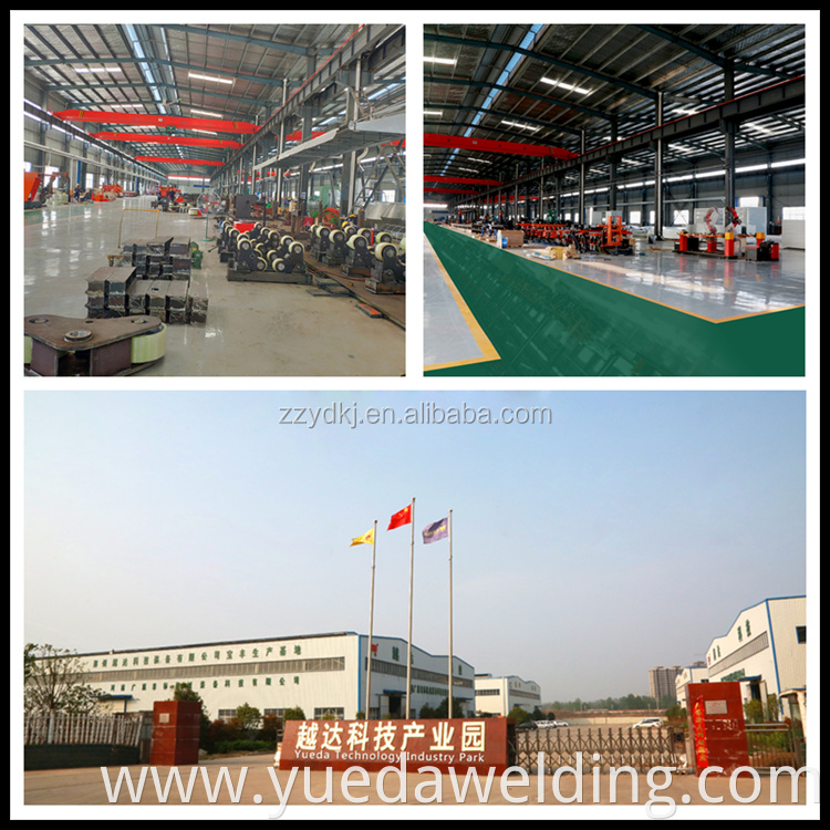 Yueda Submerged arc Automatic Cross Welding Manipulator/Column and Boom Welding Robot Arm for Pipe Tank Boiler Vessel